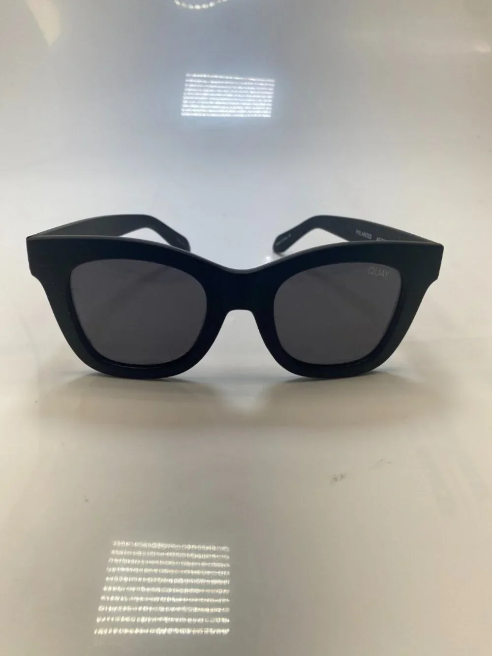 Q/A Quay After Hours Women's All Black Sunglasses